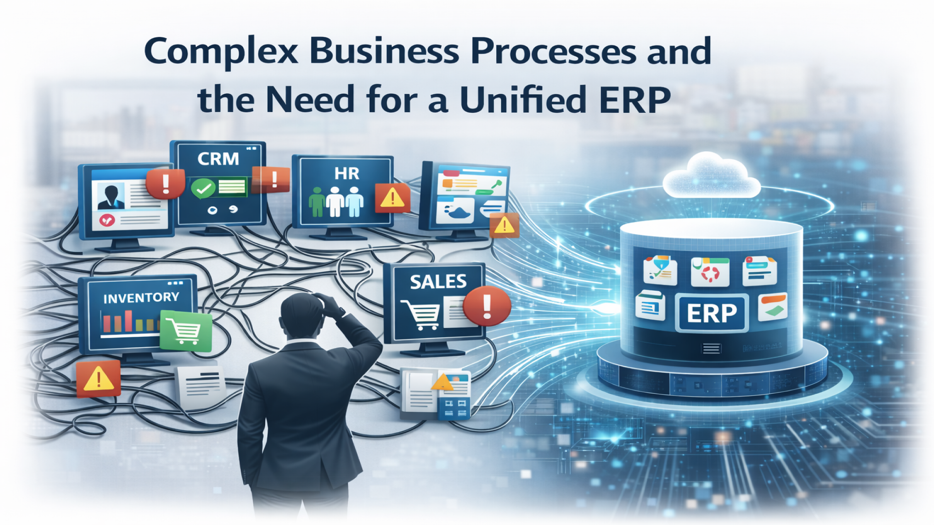 🛠️ Complex Business Processes and the Need for a Unified ERP